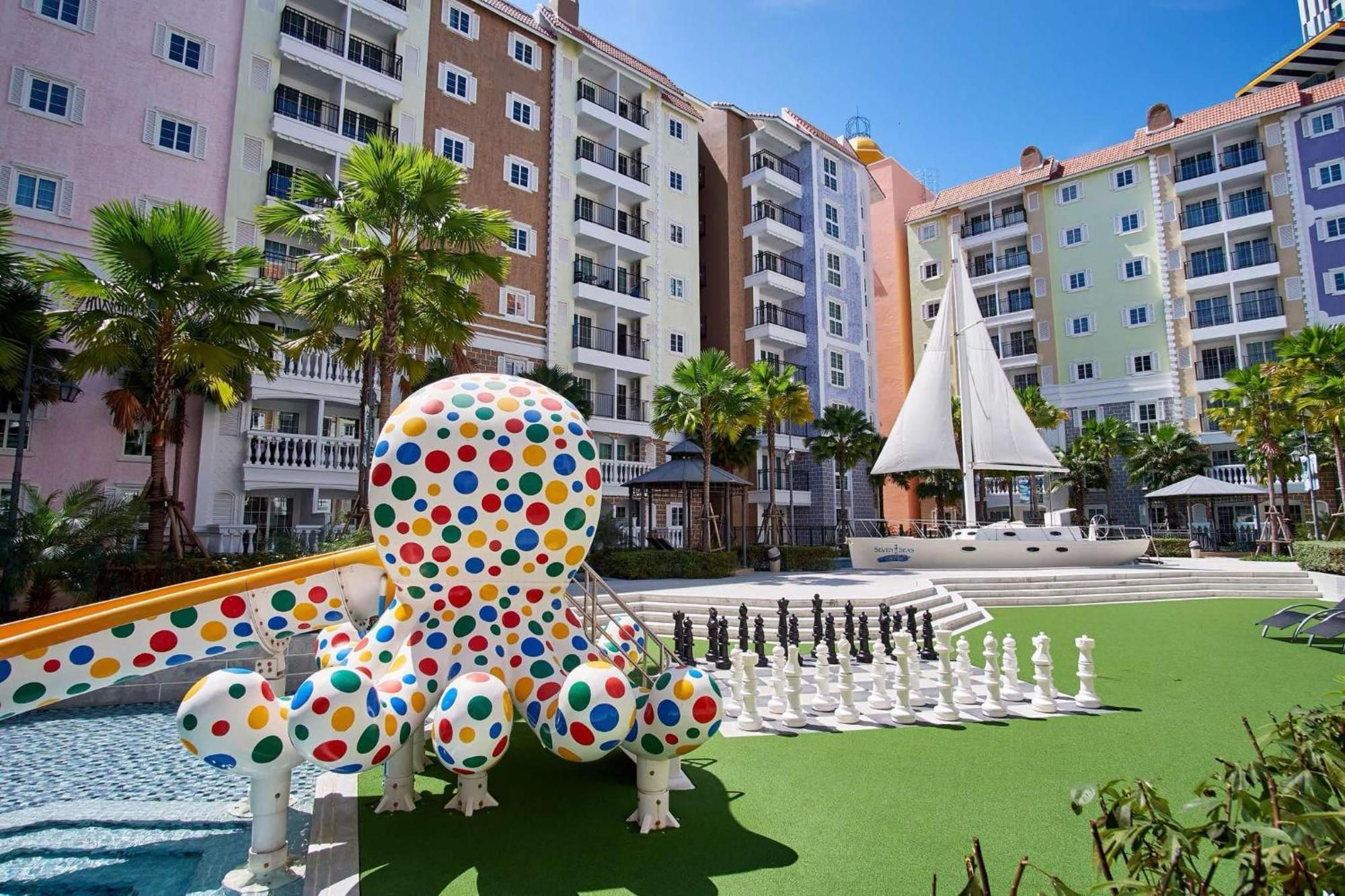 Hotel Seven Seas Cote De Azur Na Chom Thian Exterior foto